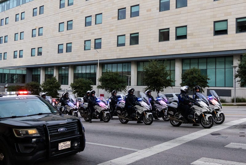 Austin Police procession