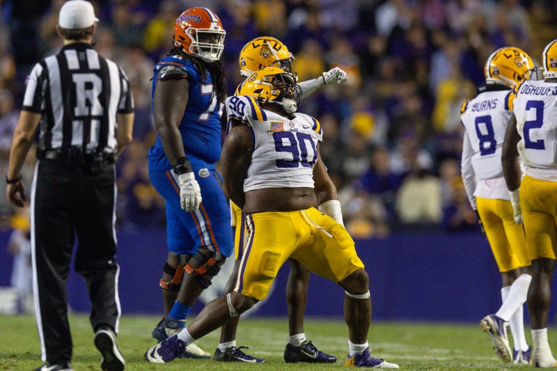LSU loses its best DT for the season to a torn Achillies  