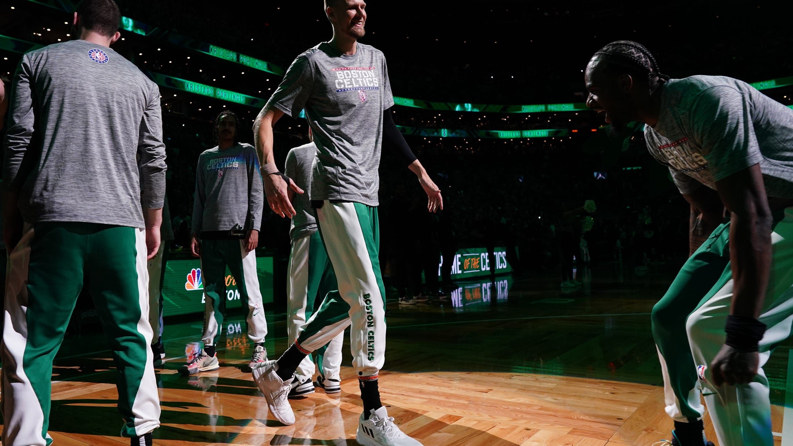 Report: Celtics optimistic Kristaps Porzingis will return this week