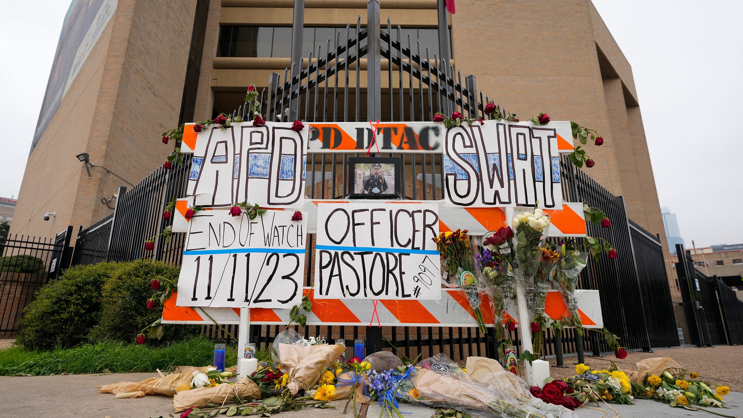 Austin pauses to honor, remember fallen APD officer Jorge Pastore with procession, memorial service