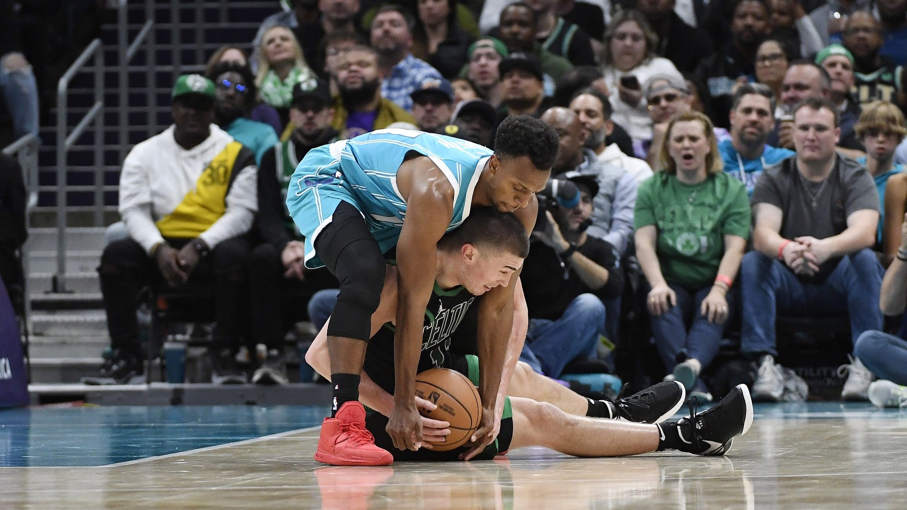 A look at a positive development in Celtics' loss to Hornets