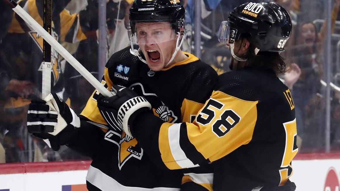 First time in over a month, a Pens power play goal