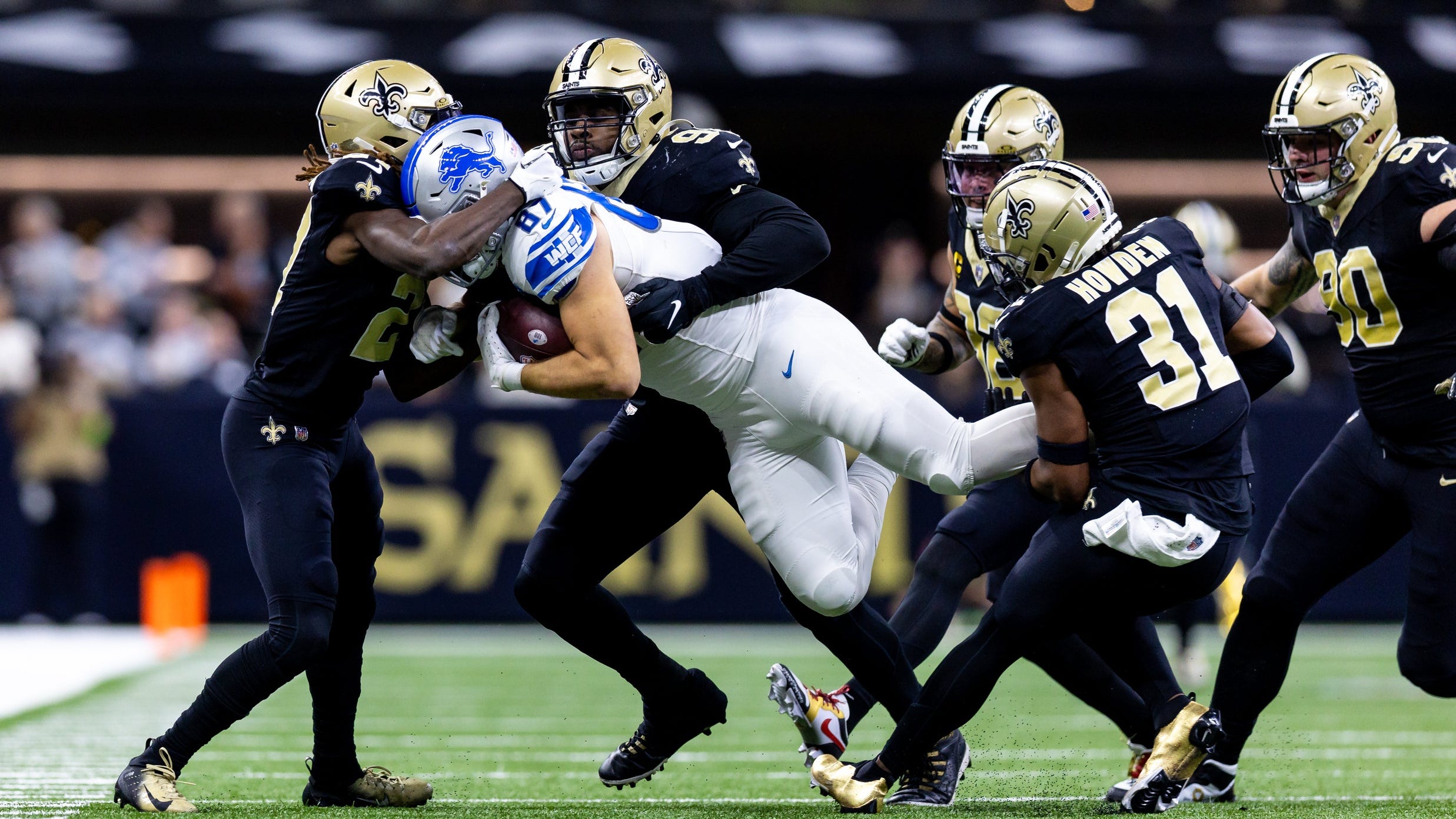 3 up, 3 down after Lions stump Saints: Another TE feasts on New Orleans