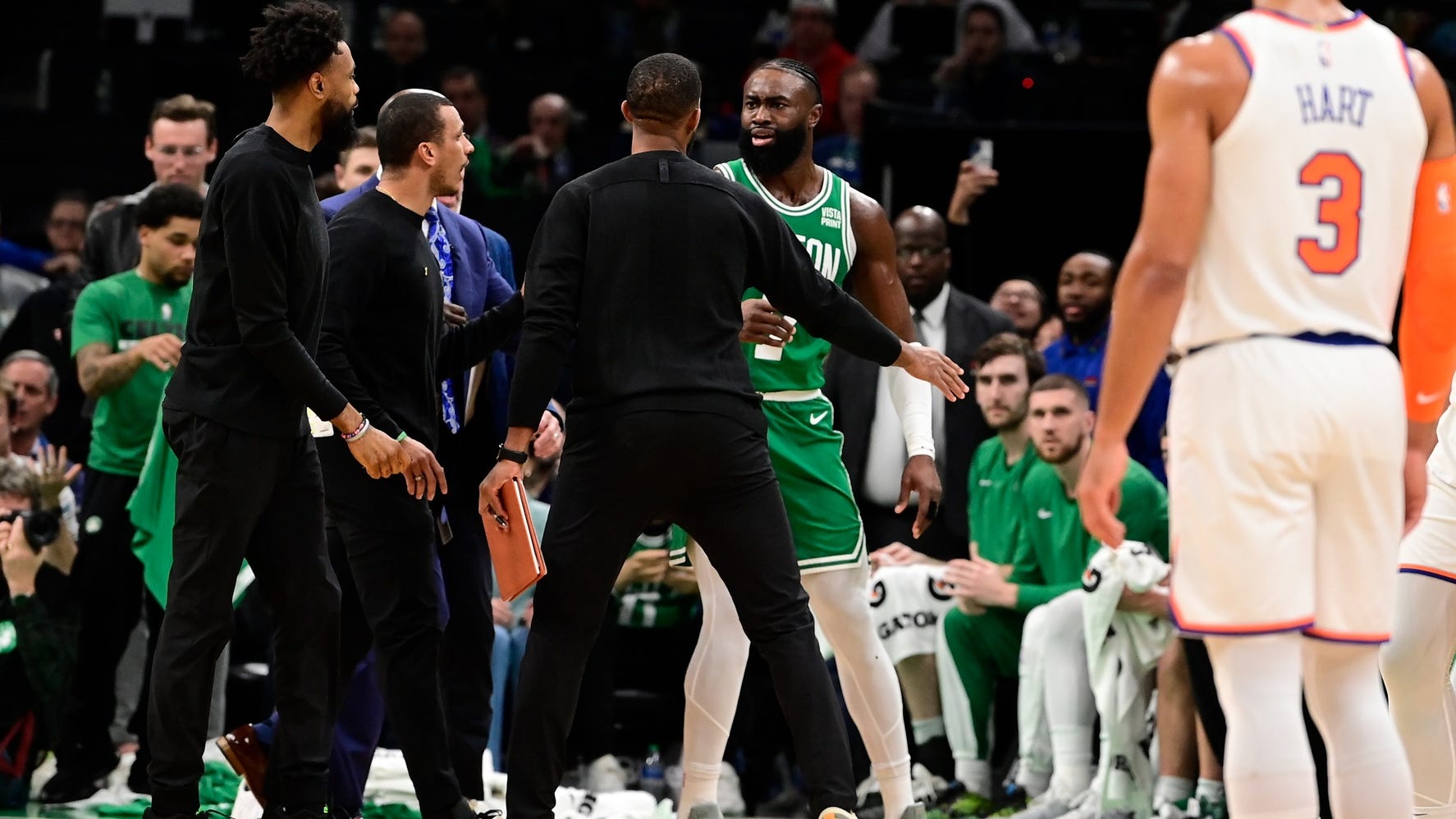 3 takeaways as Derrick White helps overcome Jaylen Brown ejection