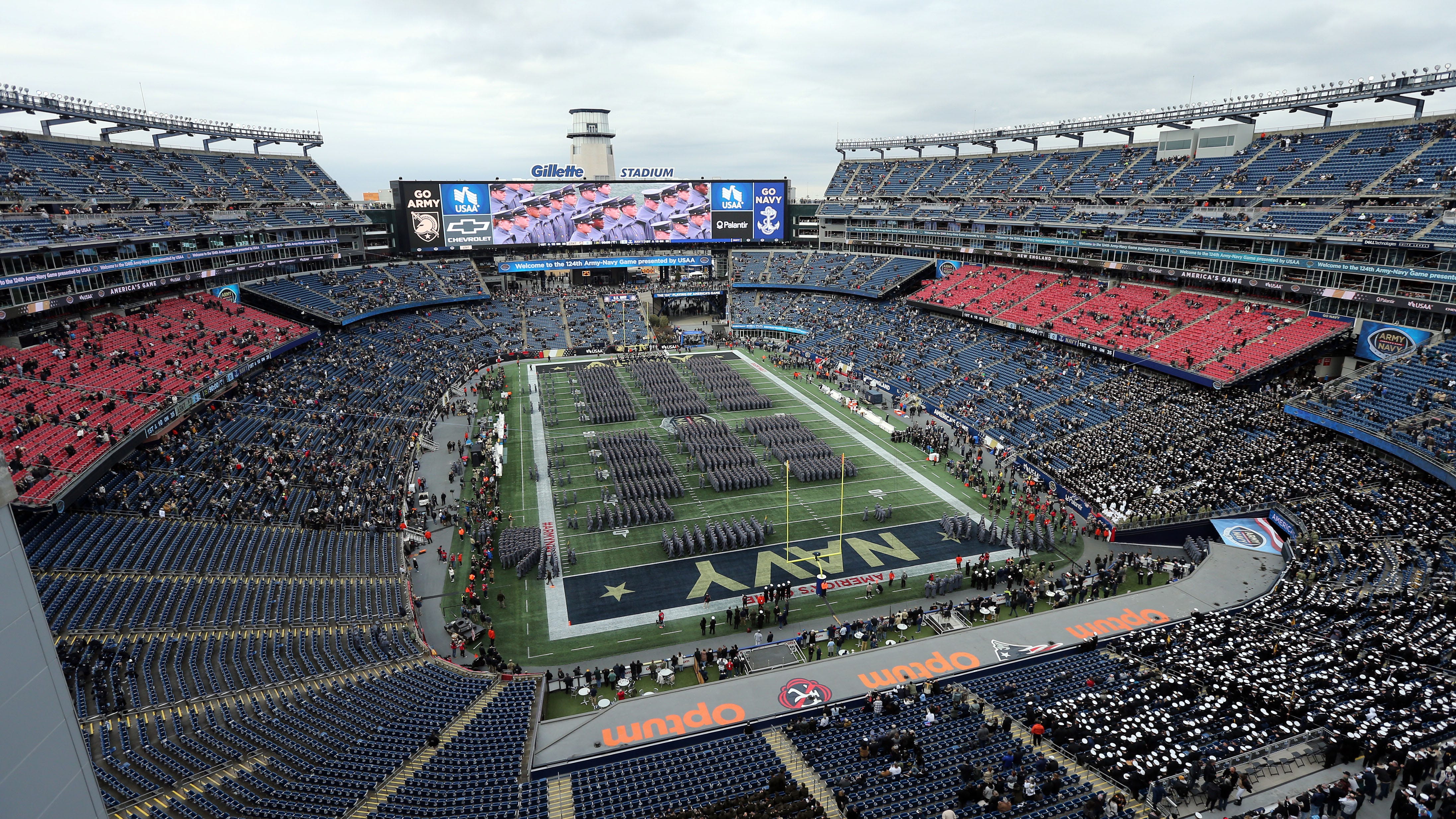 Sights and sounds from the 124th Army-Navy game at Foxborough's Gillette Stadium