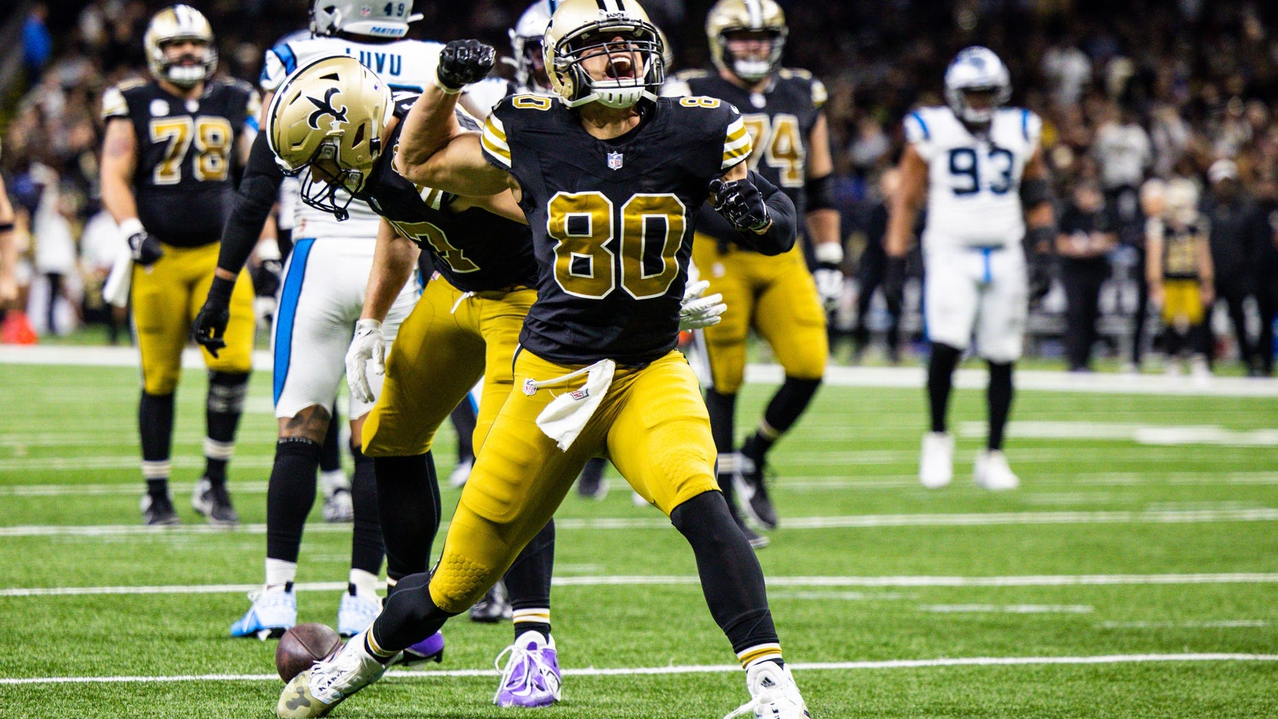 How Jimmy Graham 'threw his walker away' to deliver big-time for Saints in red zone