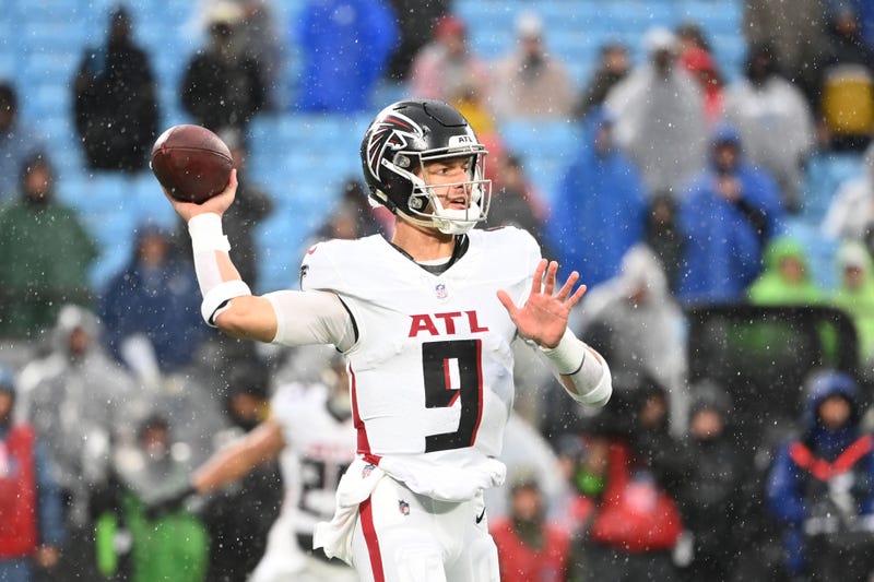 Atlanta Falcons quarterback Desmond Ridder