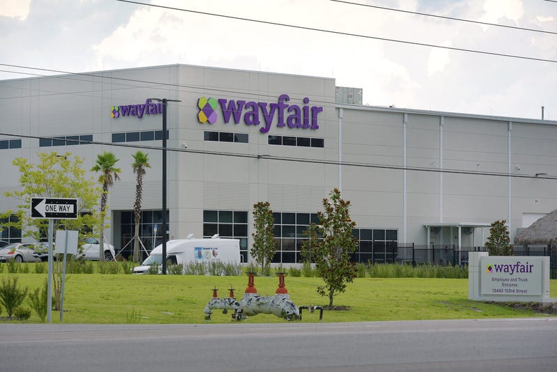 The Wayfair Distribution Center in Jacksonville, Fla., on June 15, 2021.