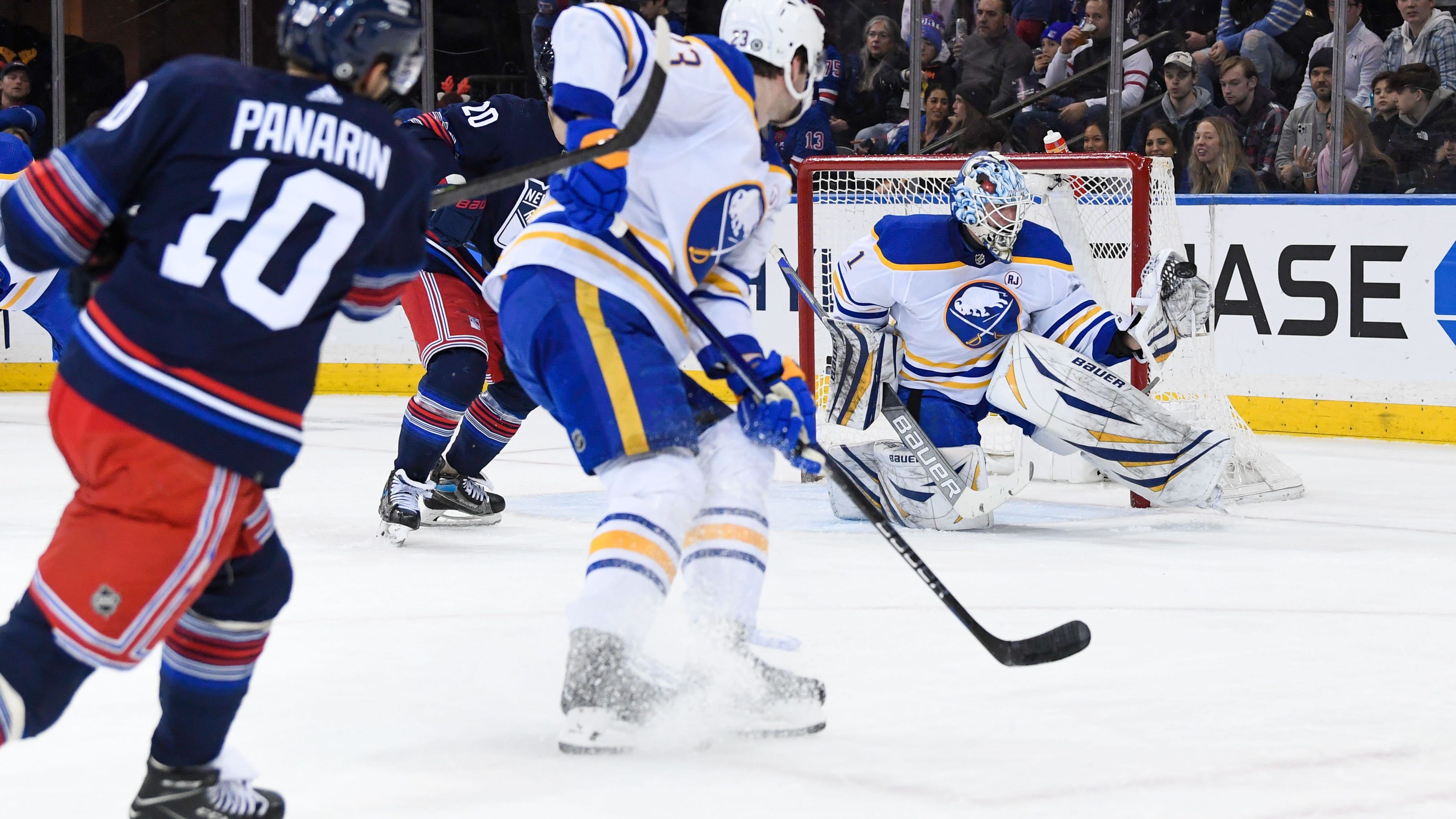 Sabres' roller coaster season continues with overtime loss to Rangers