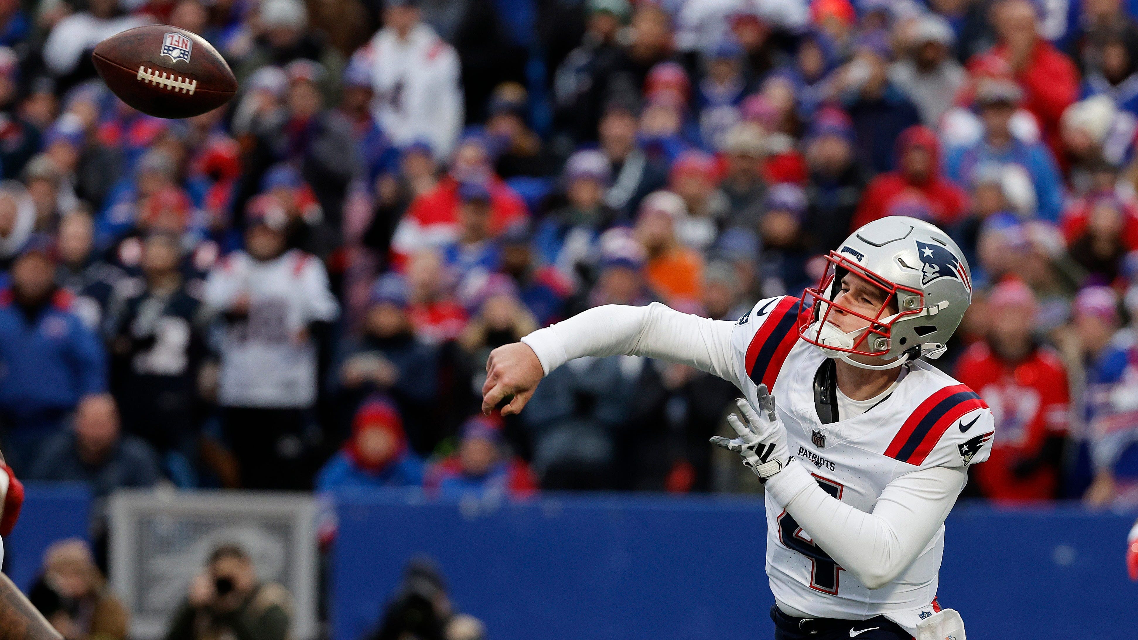 How would Bailey Zappe feel if the Patriots selected a quarterback in the 2024 NFL Draft?