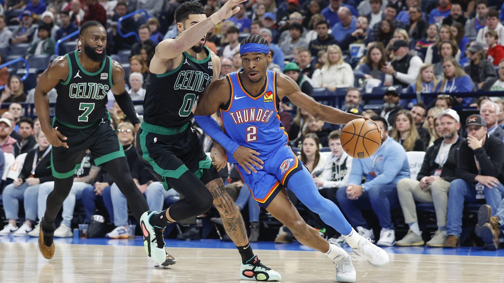 3 takeaways as Celtics' late rally falls short vs. Thunder