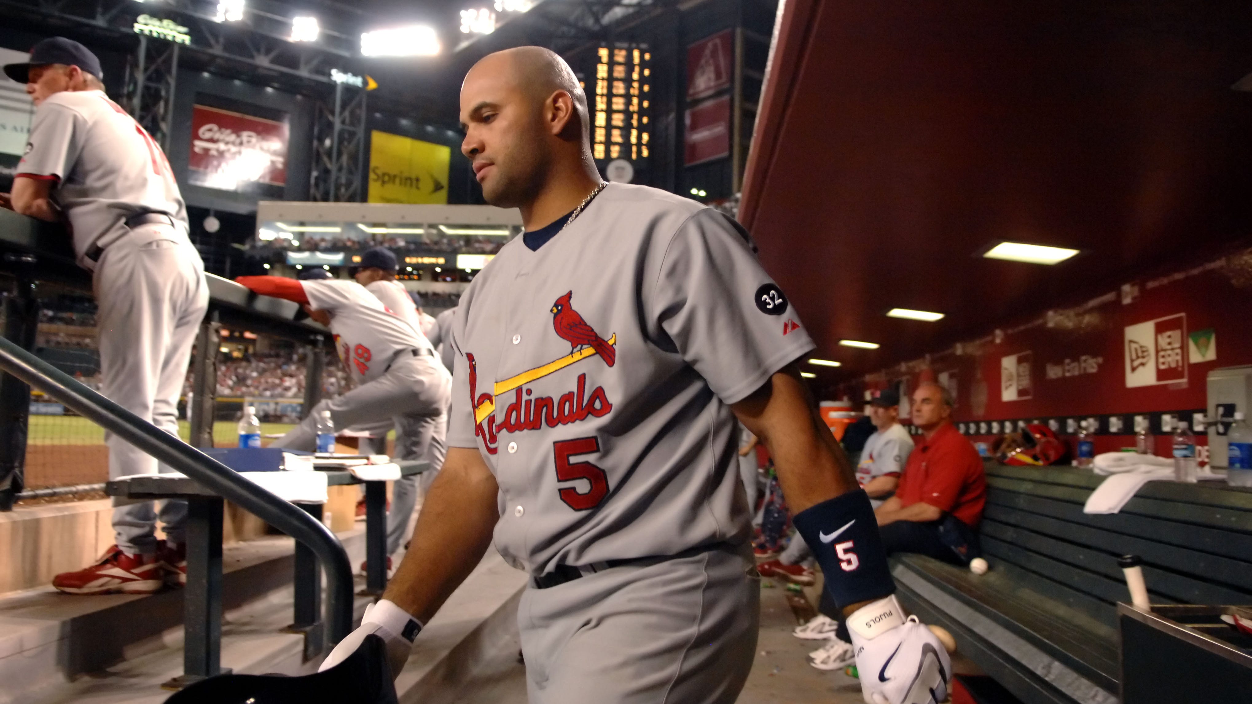 DFA of Albert Pujols causes social media to recall home run off of Brad Lidge