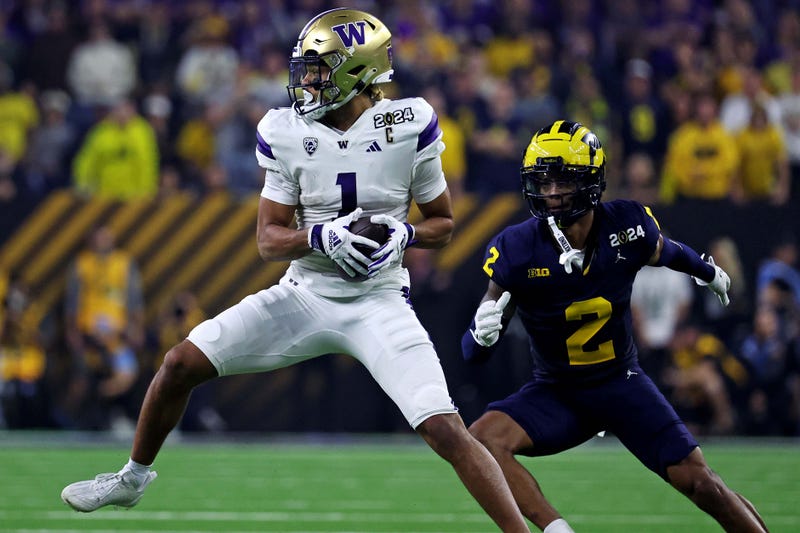  Washington Huskies wide receiver Rome Odunze