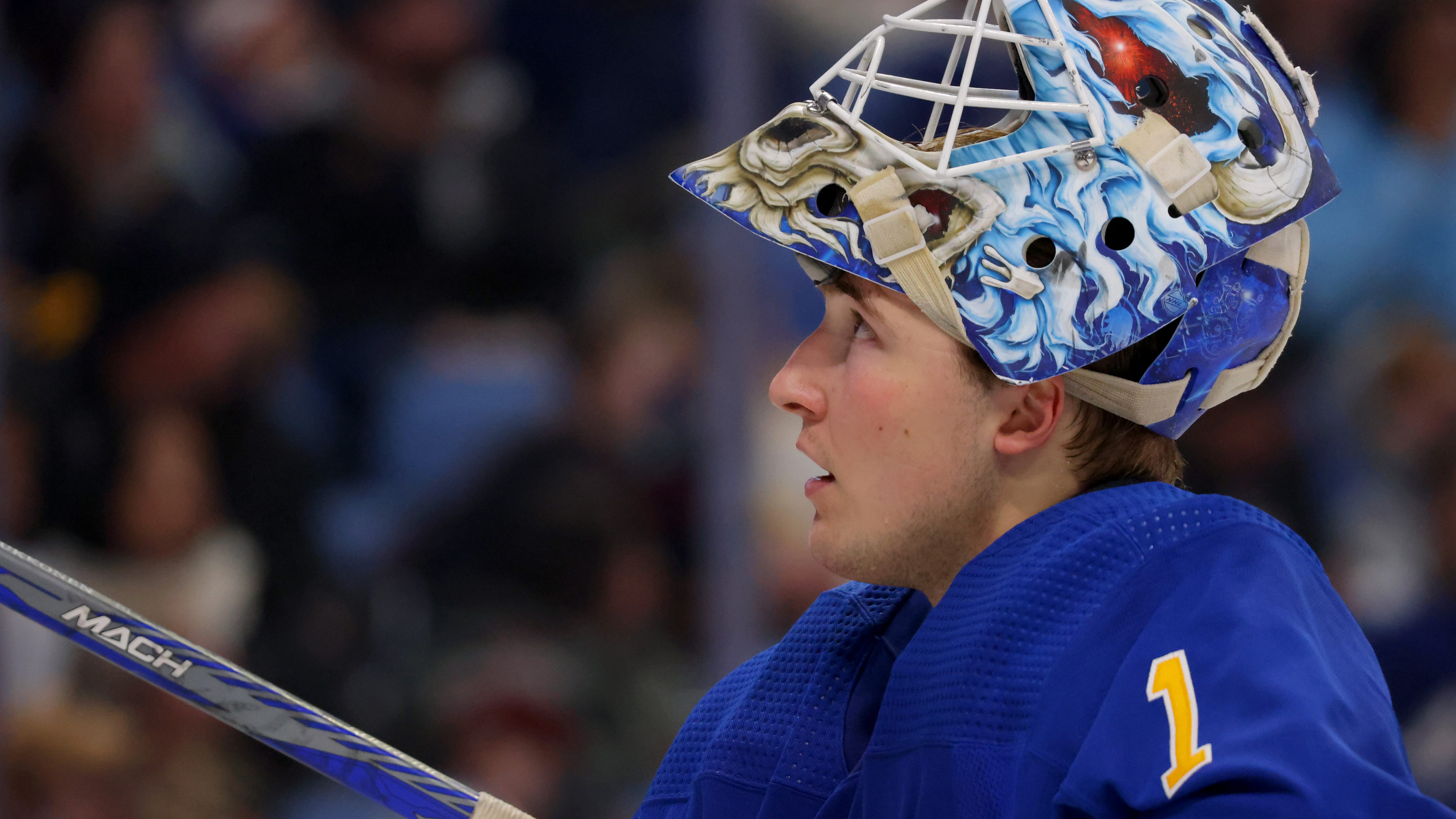 Luukkonen earns second shutout as Sabres blank Sharks