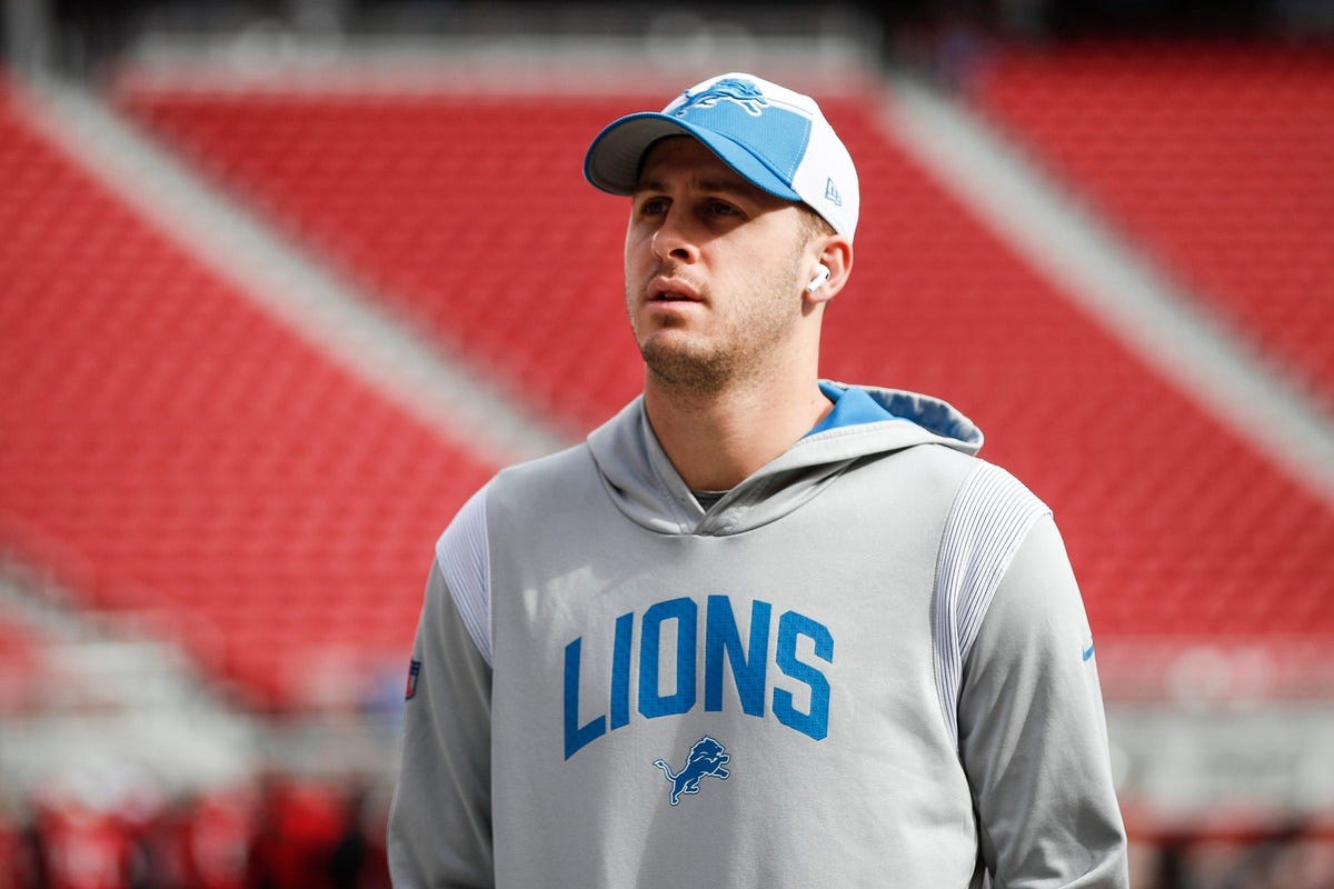 Lions QB Jared Goff takes issue with negative Detroit media