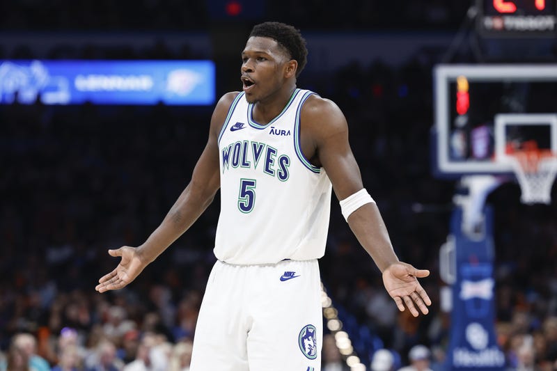 Anthony Edwards, NBA Basketball, Minnesota Timberwolves, Fined
