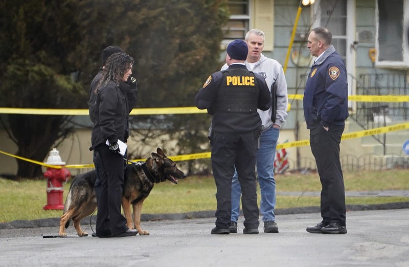 Ramapo Police and Rockland County Sheriff deputies on the scene of a shooting at 16 Inwood Drive in Hillcrest on Wednesday, Jan. 31, 2024