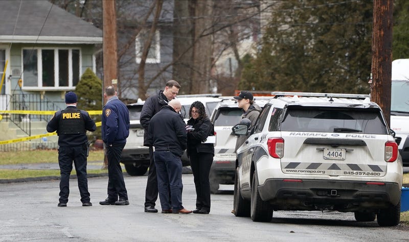Ramapo Police and Rockland County Sheriff deputies on the scene of a shooting at 16 Inwood Drive in Hillcrest on Wednesday, Jan. 31, 2024