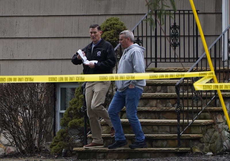 Ramapo Police and Rockland County Sheriff deputies on the scene of a shooting at 16 Inwood Drive in Hillcrest on Wednesday, Jan. 31, 2024
