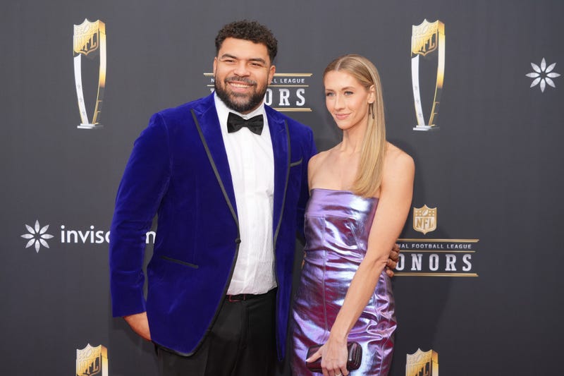 Cam Heyward and his wife