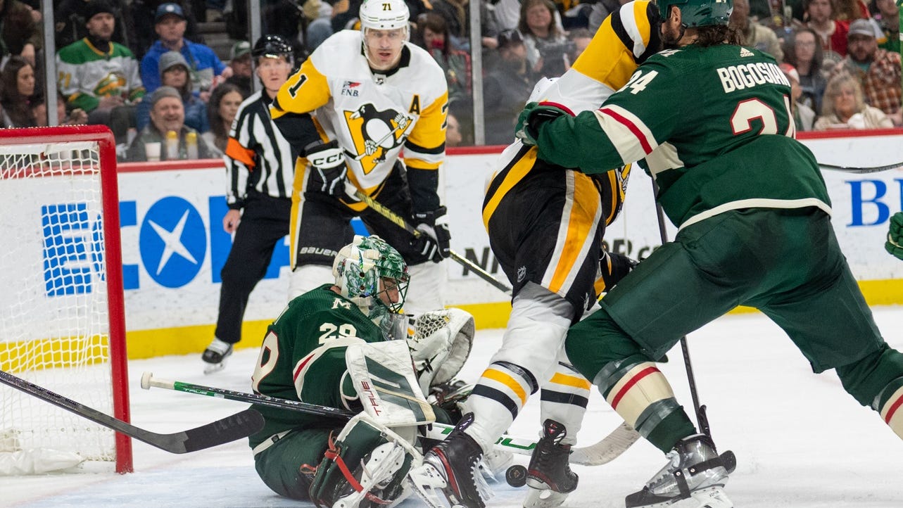 Pens try new drill to improve play in front of net