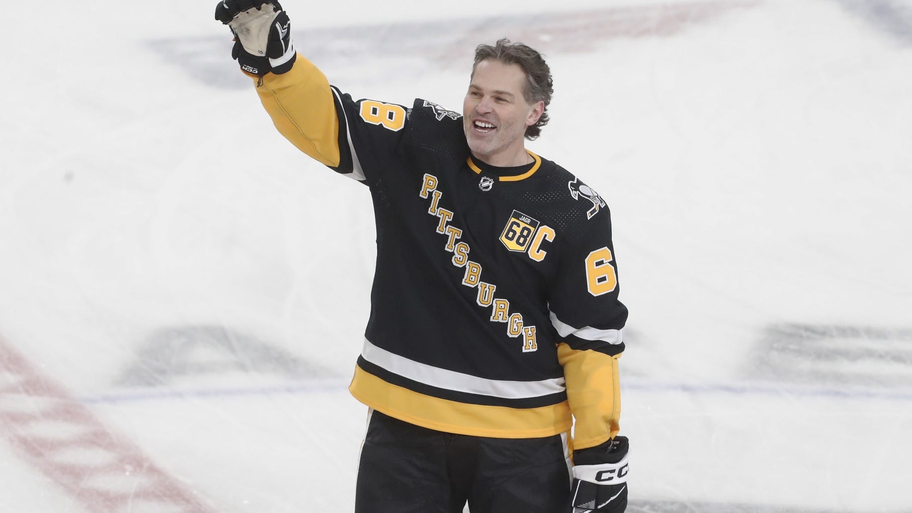 Highlights from Jagr’s speech as he took one last skate