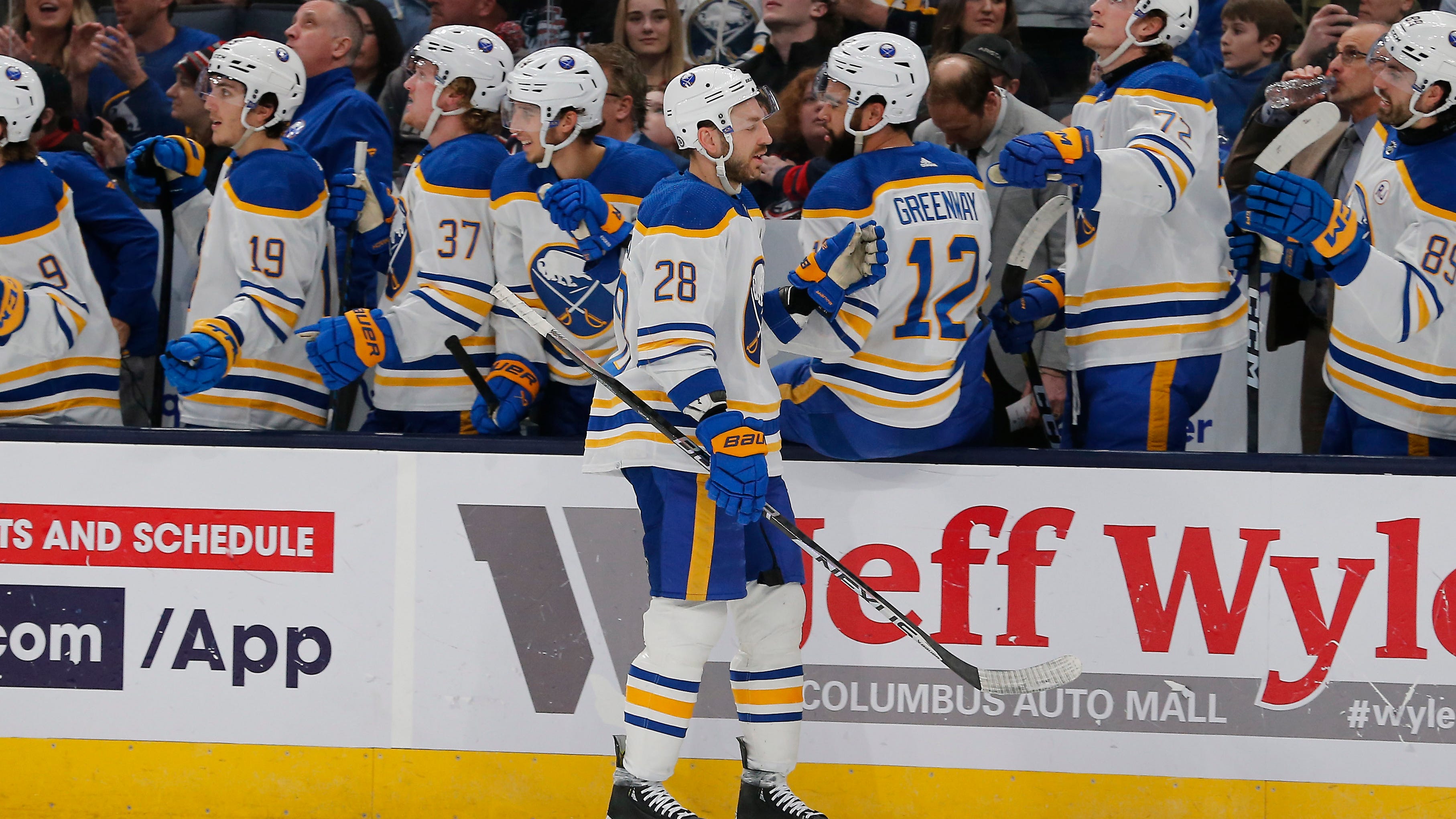 Sabres double up Blue Jackets in another road win