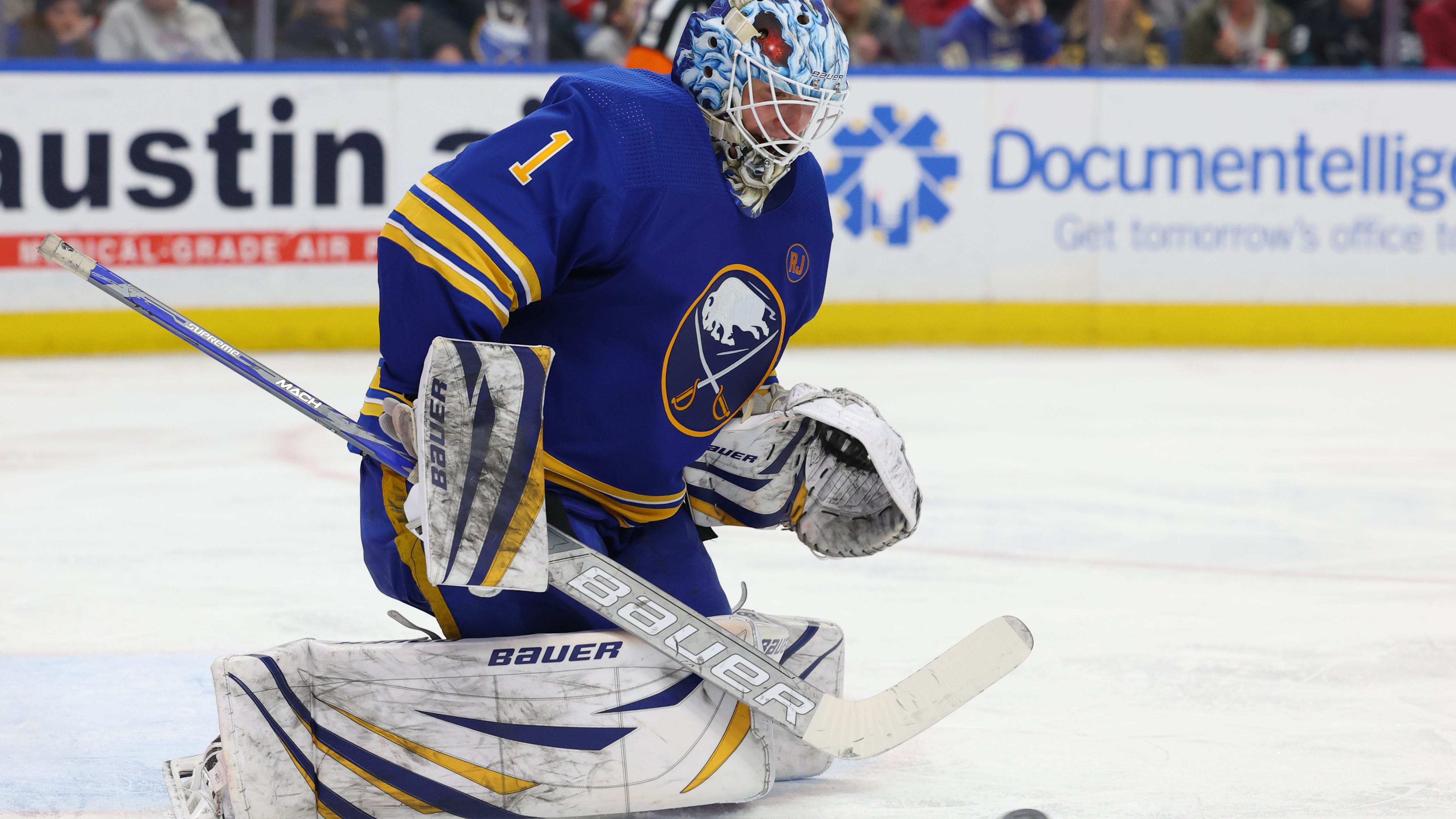 Ukko-Pekka Luukkonen selected as Sabres' nominee for Bill Masterton Trophy
