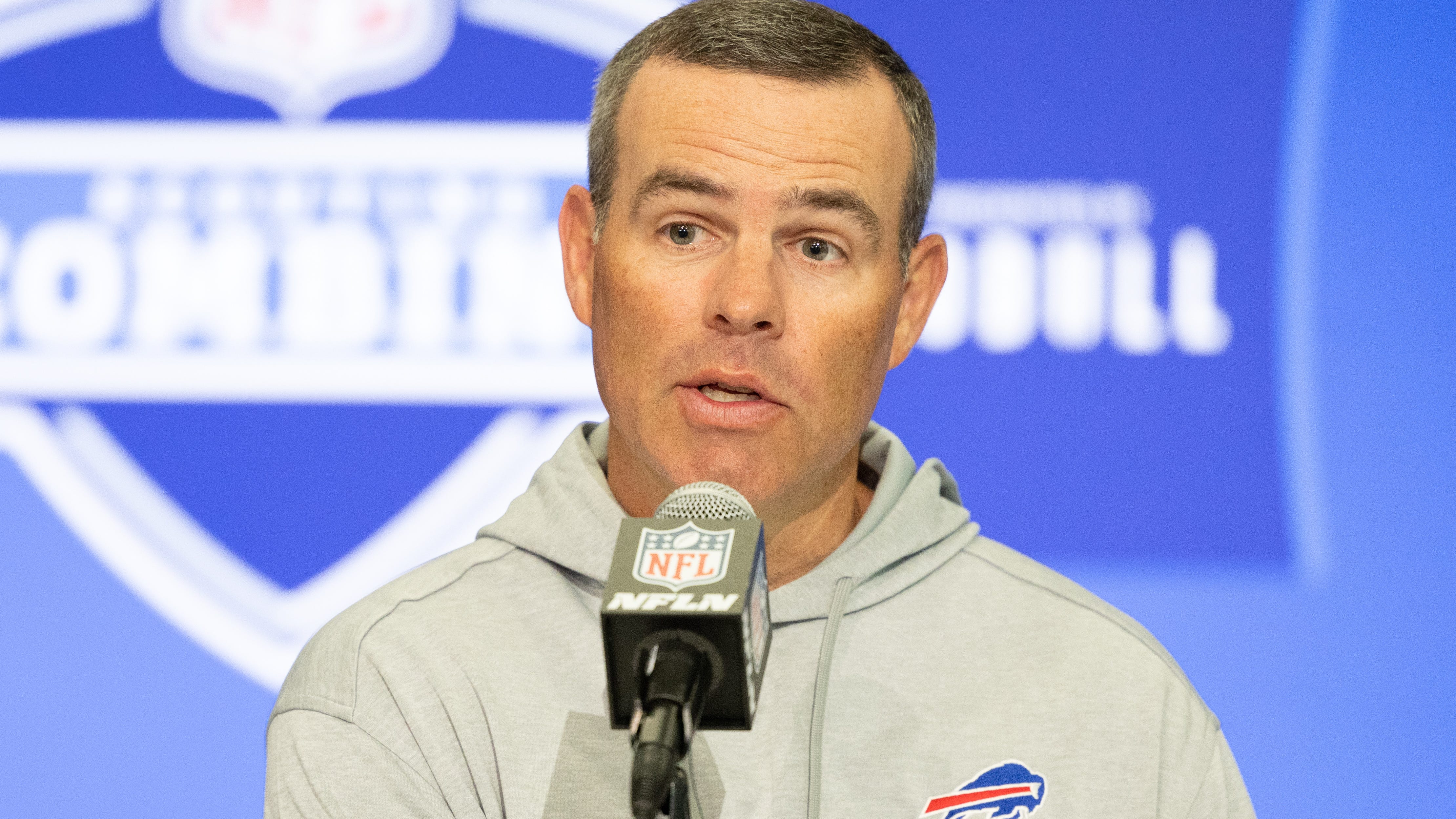 Brandon Beane wants to add at wide receiver, but likes Bills' current group