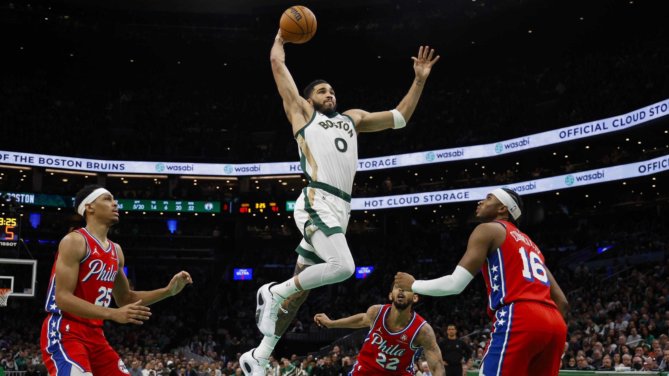 3 takeaways as Celtics win 9th straight game in unusual fashion over 76ers