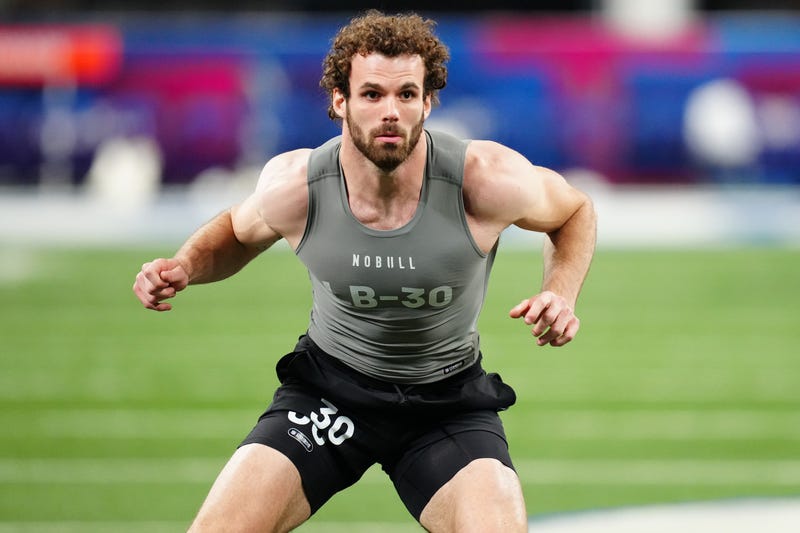 Payton Wilson at NFL Combine