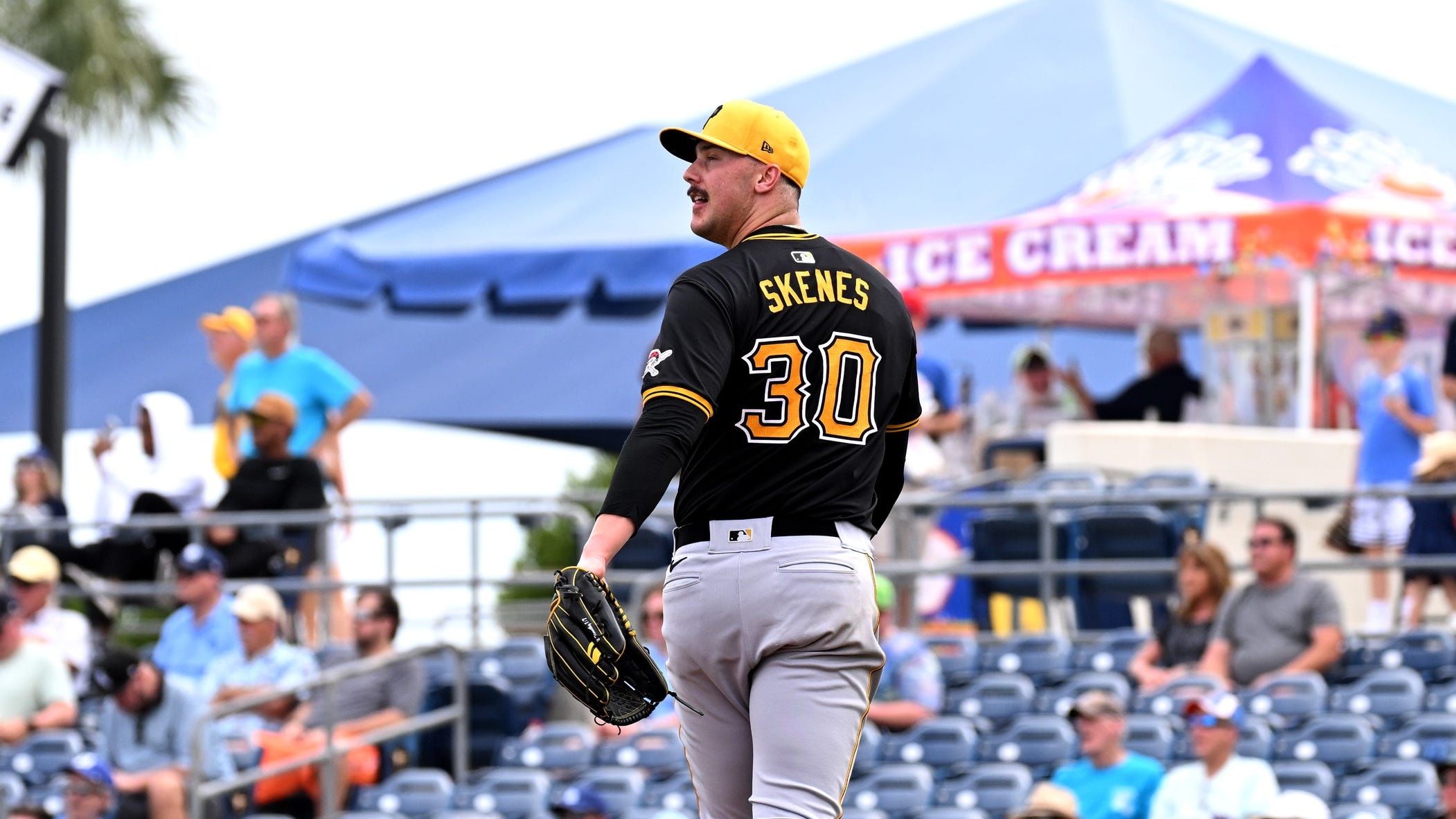 Skenes 7th start at AAA, what GM said about calling him up