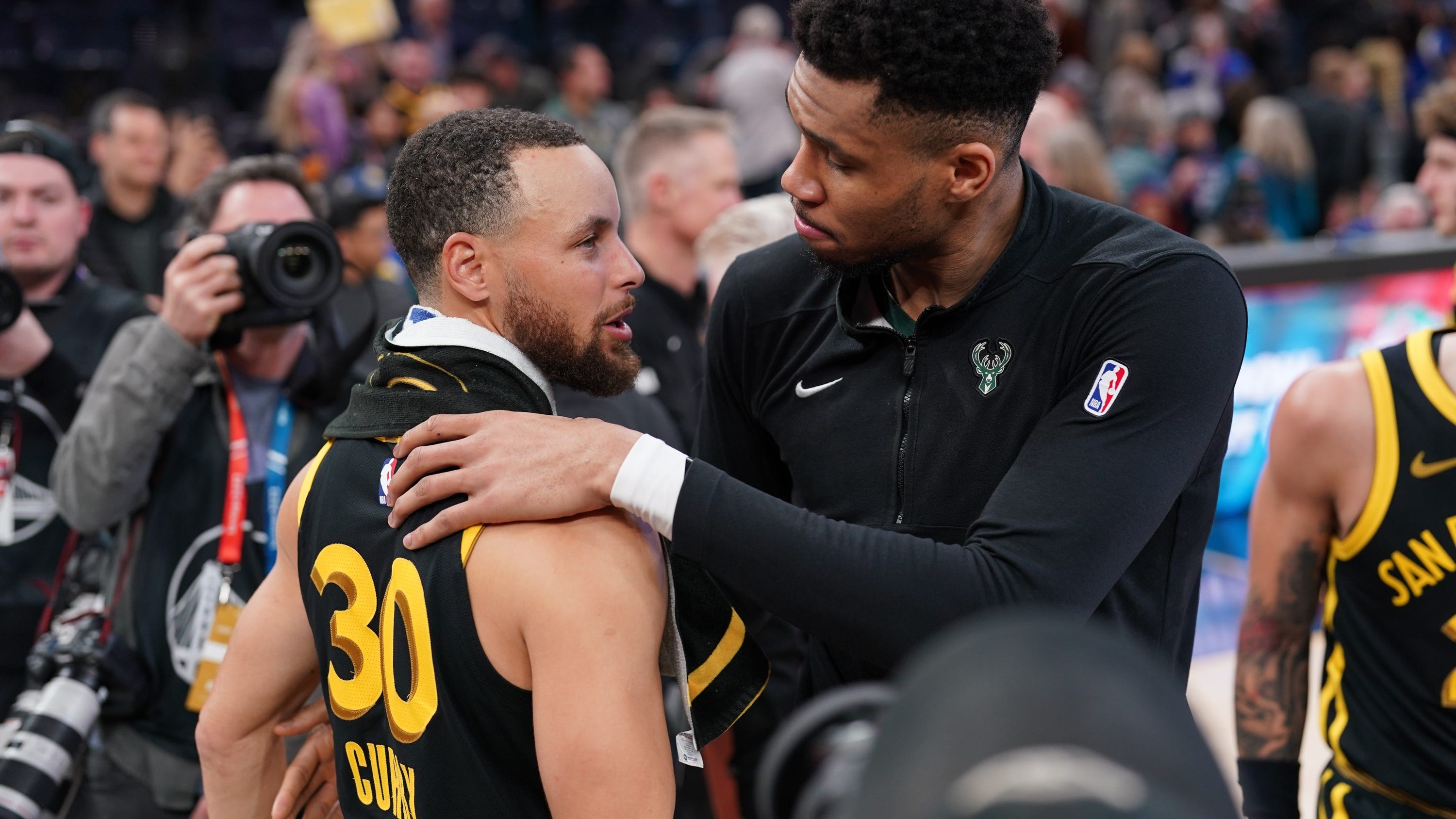 Are Giannis Antetokounmpo and Steph Curry enough to win the Warriors a title?