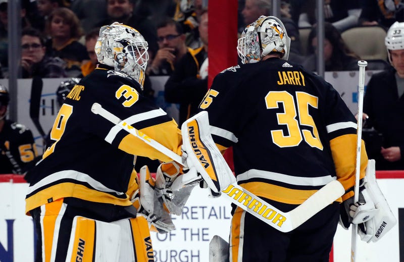Tristan Jarry and Alex Nedeljkovic