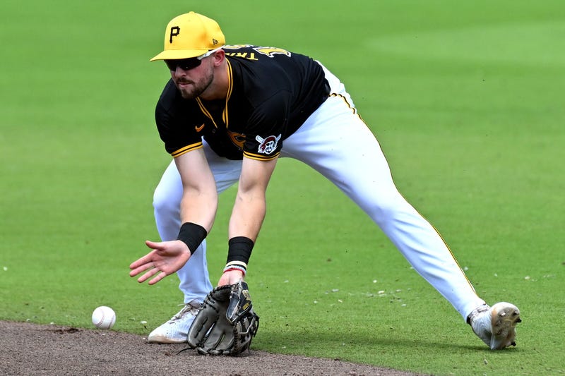 Jared Triolo at 2nd base