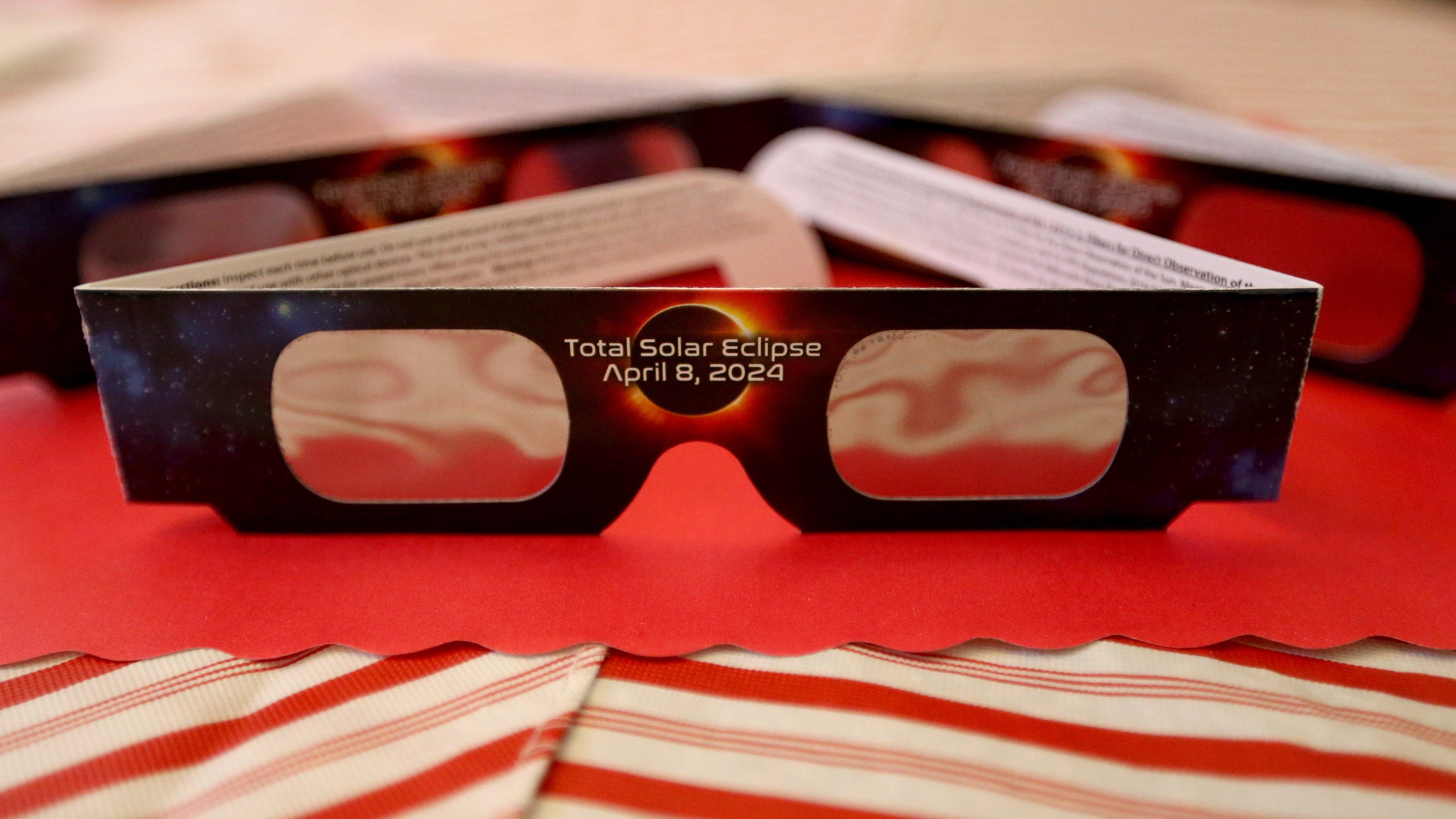 Limited amount of free eclipse viewing glasses remaining locally