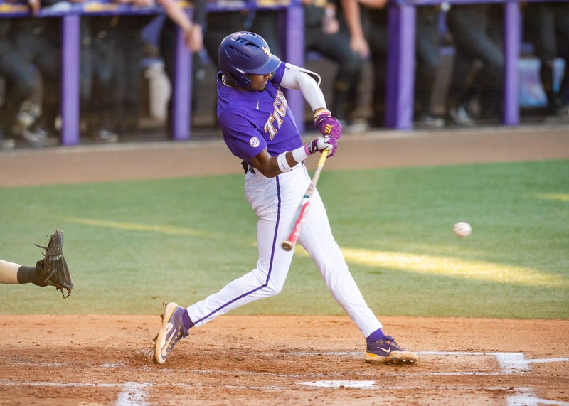 LSU baseball player Michael Braswell