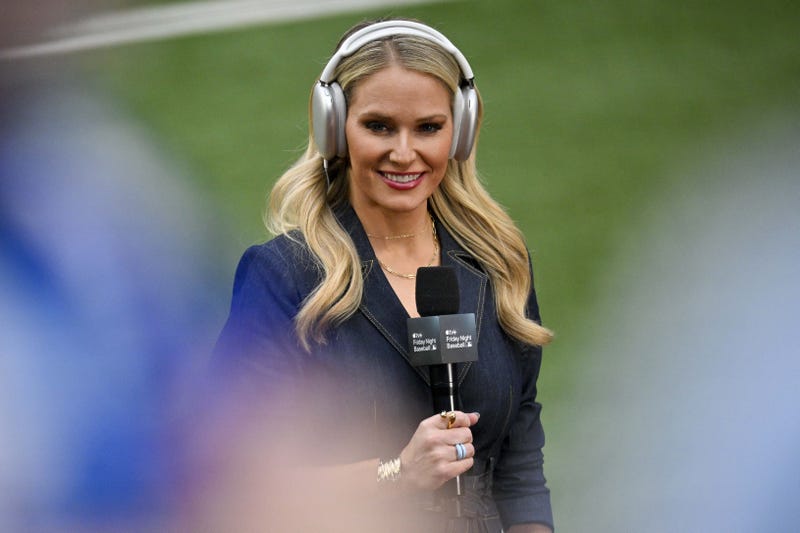 Apple TV sideline reporter Heidi Watney