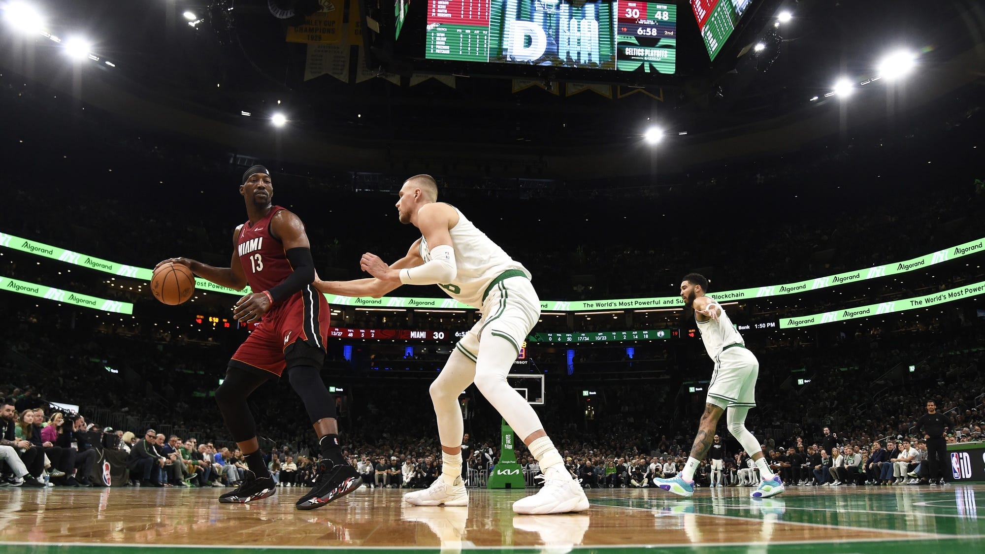 The Miami Heat are feeling the dominance of Kristaps Porzingis