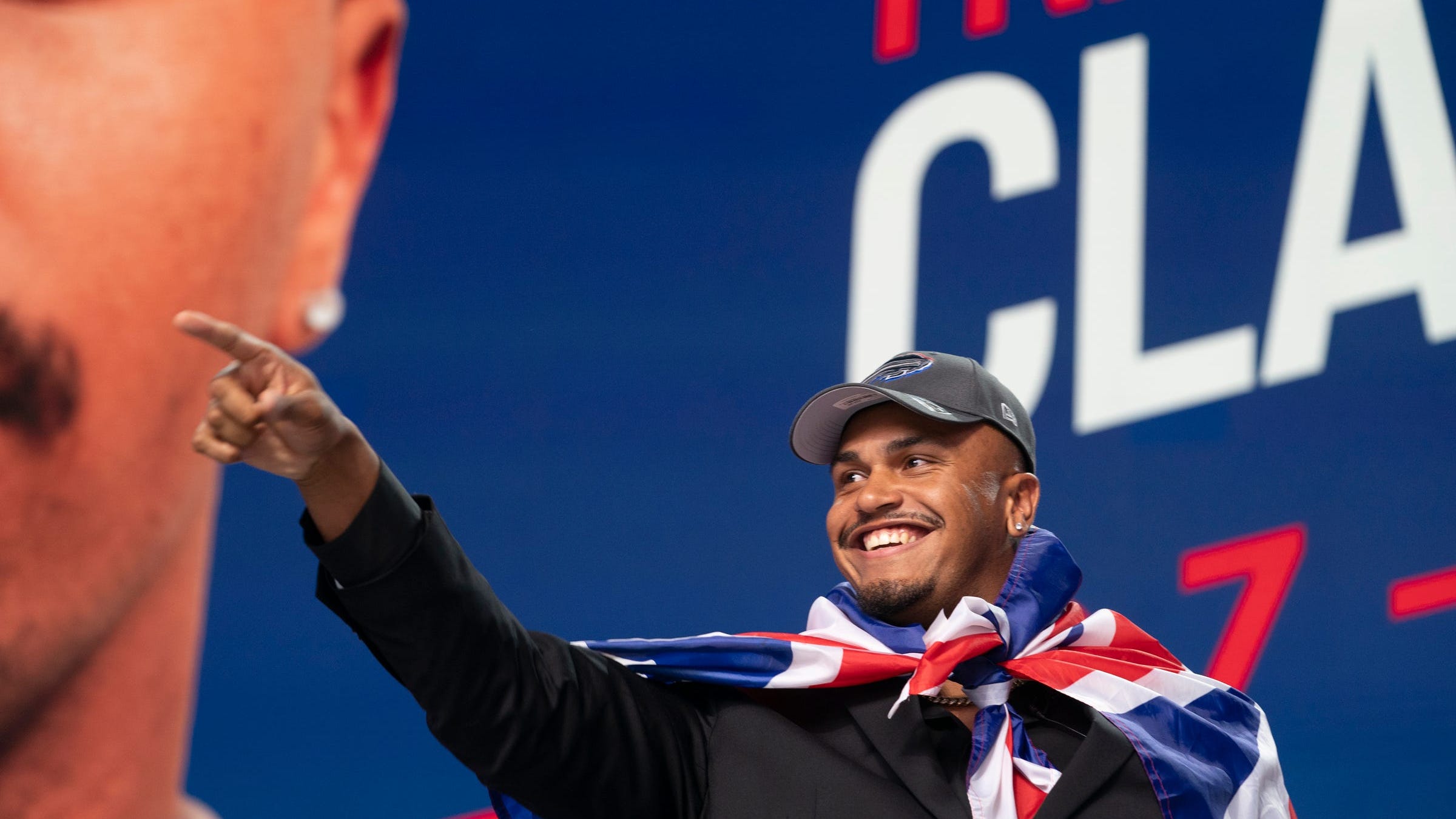 Bills wrap up 2024 NFL Draft by selecting offensive tackle Travis Clayton with 221st overall pick