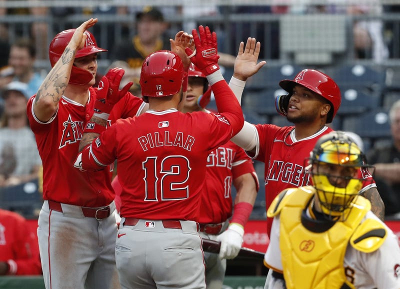 Angels hit 3-run homer vs Pirates