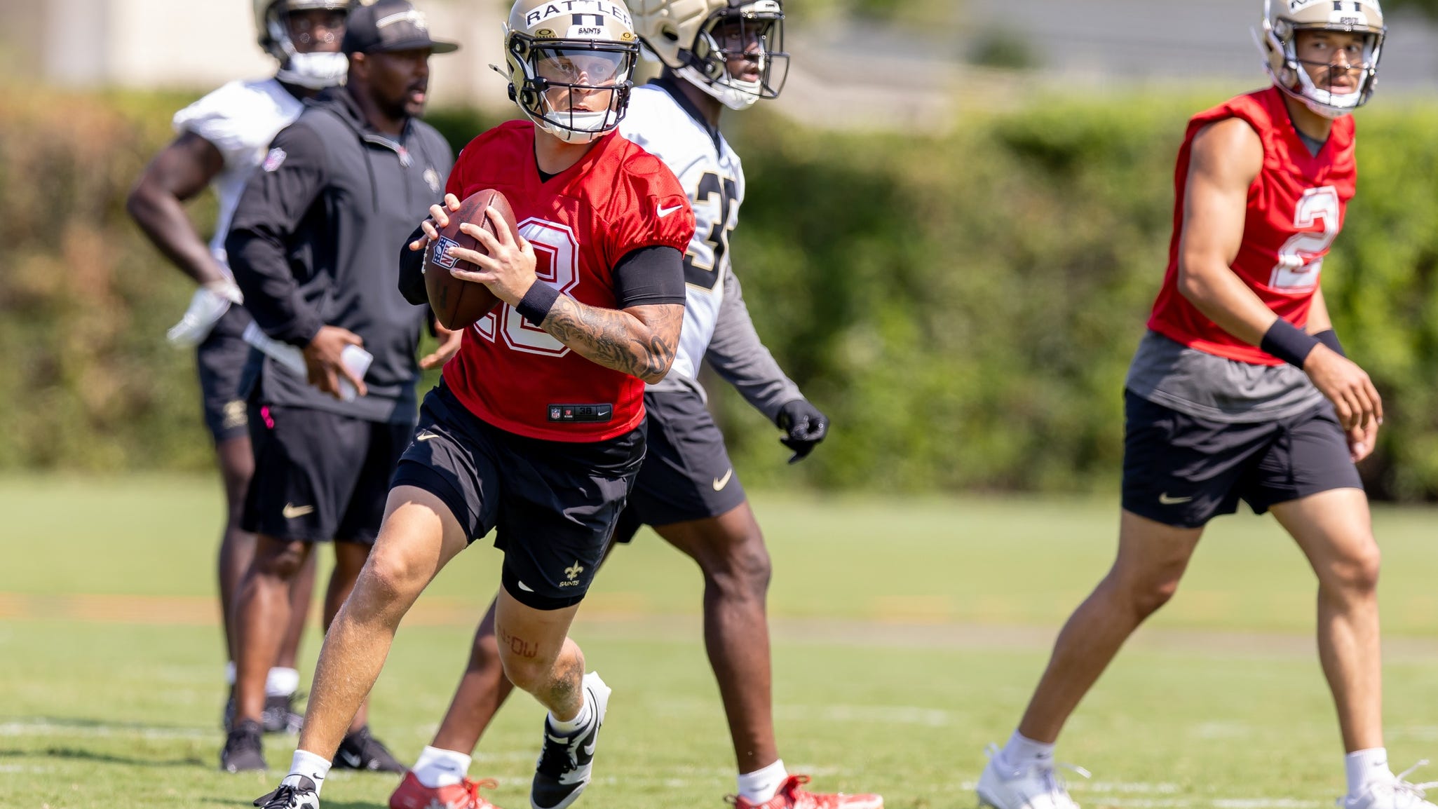Hebert: Spencer Rattler looked the part at Saints rookie minicamp