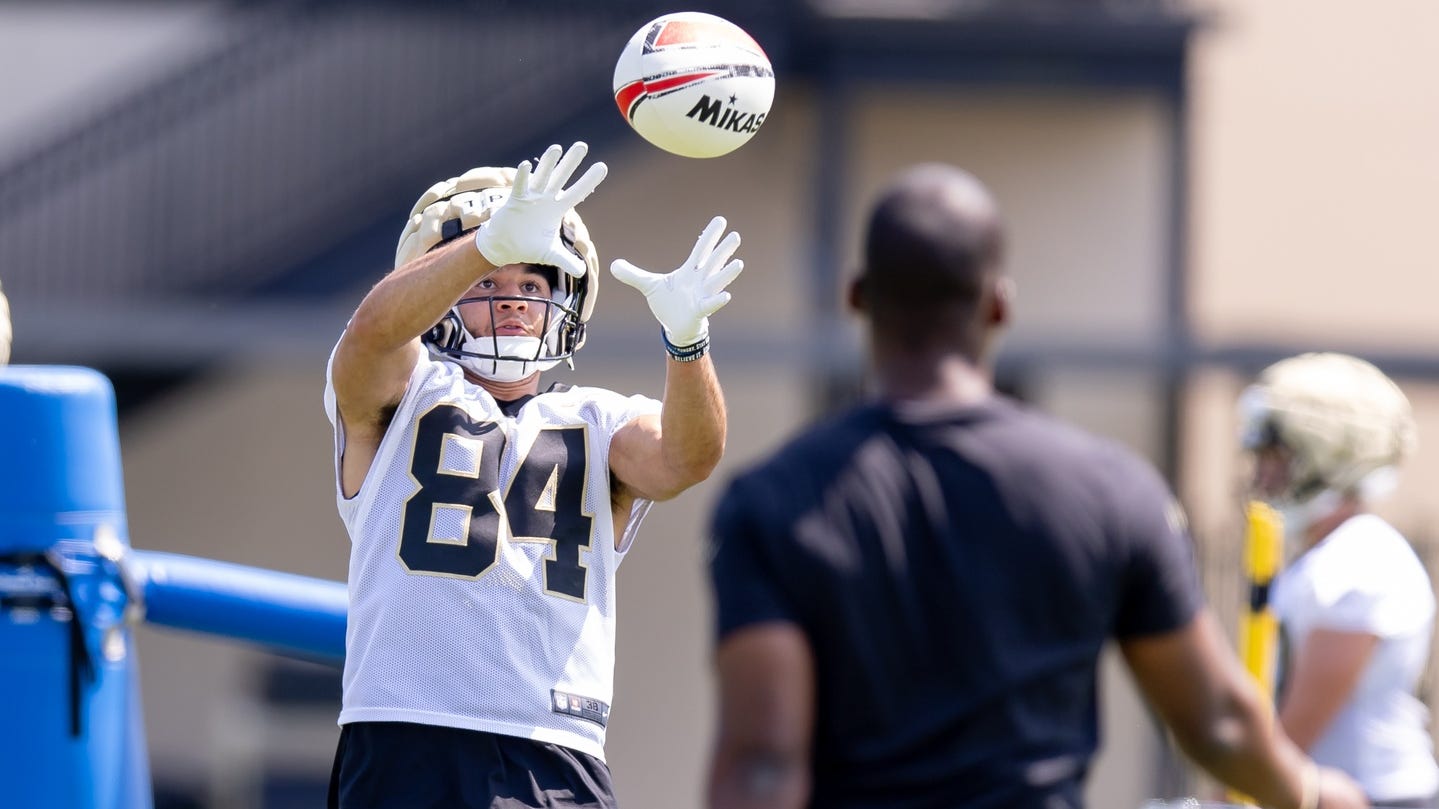 Saints training camp Day 4 observations: One UDFA WR is an early standout