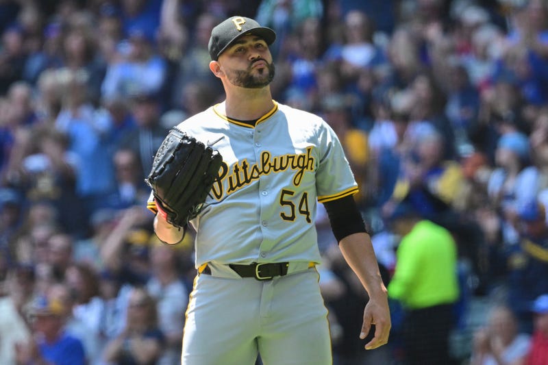 Martin Perez on mound
