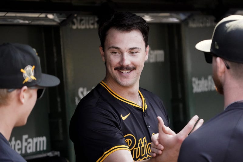 Paul Skenes smiling