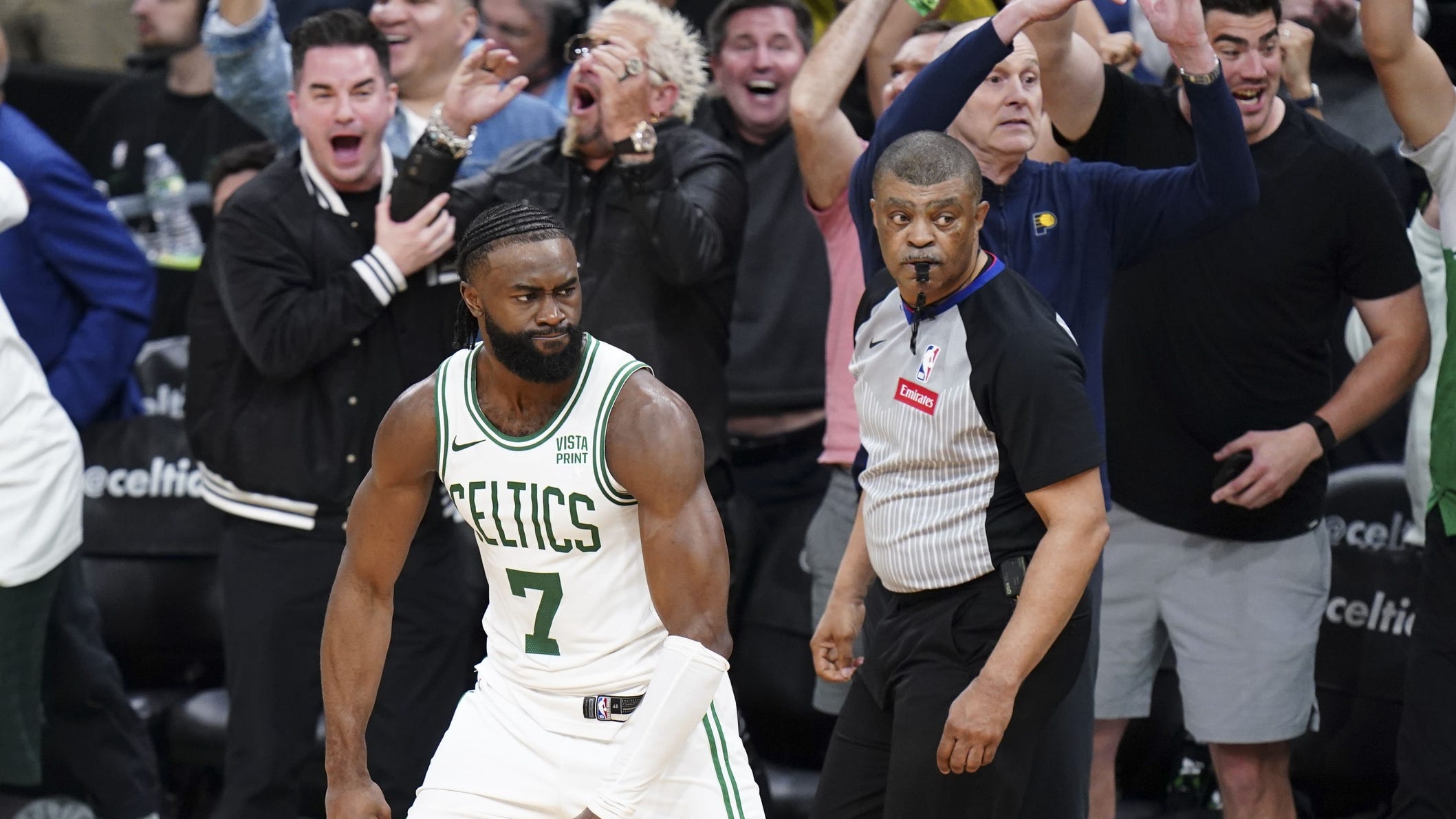 Jaylen Brown continues to rise to the occasion for the Celtics