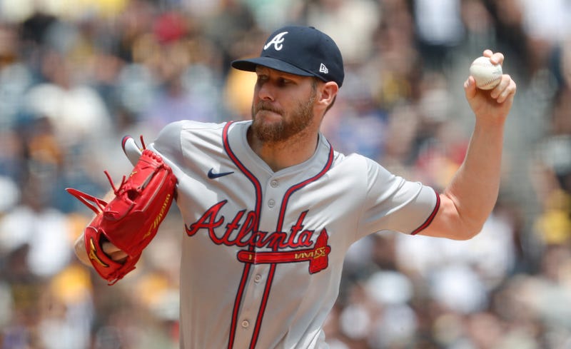 Chris Sale throwing vs Pirates