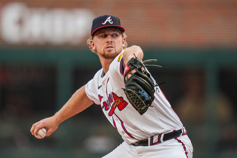 Atlanta Braves starting pitcher Spencer Schwellenbach
