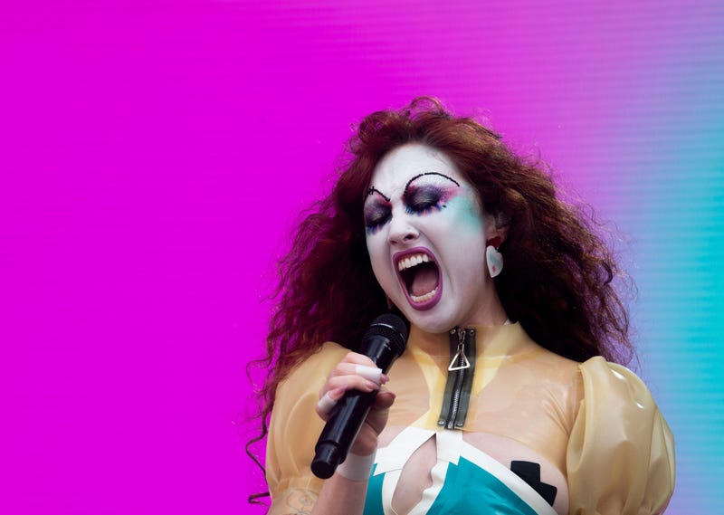Chappell Roan performs at the Bonnaroo music festival in Manchester, Tennessee on June 16, 2024.
