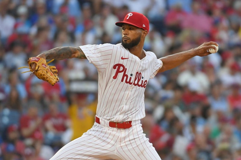 Philadelphia Phillies pitcher Cristopher Sánchez